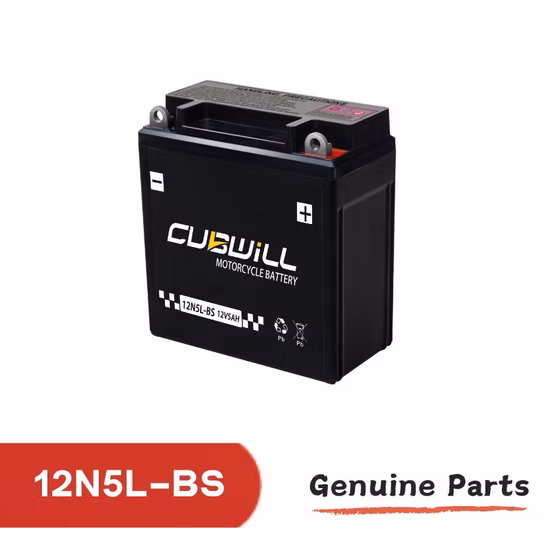 OEM&ODM Sealed Maintenance Free Gel VRLA MF SLA Lead Acid Motor Battery Batteries For Most Motorcycles (YTZ5S-BS)