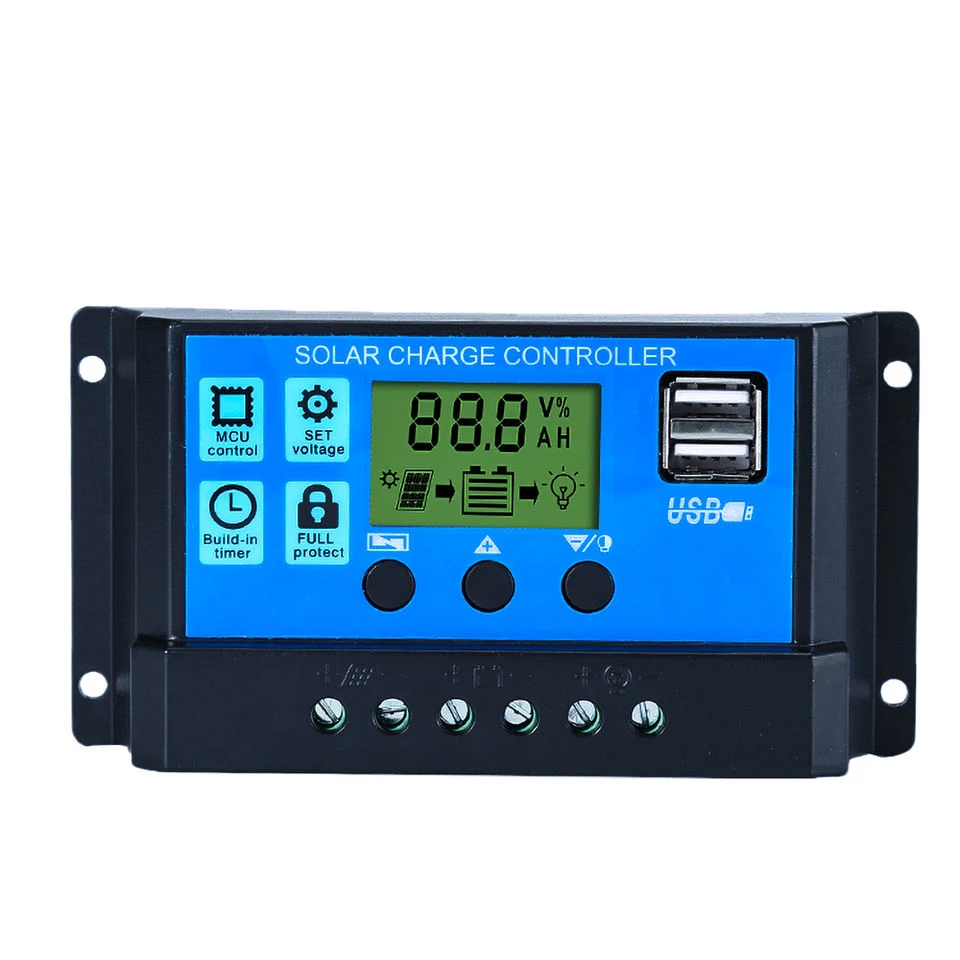 12V/24V/48V Adaptive 20A PWM Solar Charge Controller CE Certification