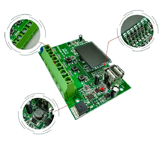 12V/24V/48V Adaptive 20A PWM Contrôleur de charge solaire Certification CE
